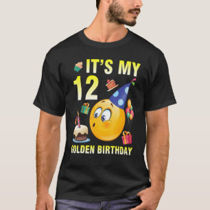 Camiseta Bolo de Velas Feliz Para Mim É Meu Ouro 12
