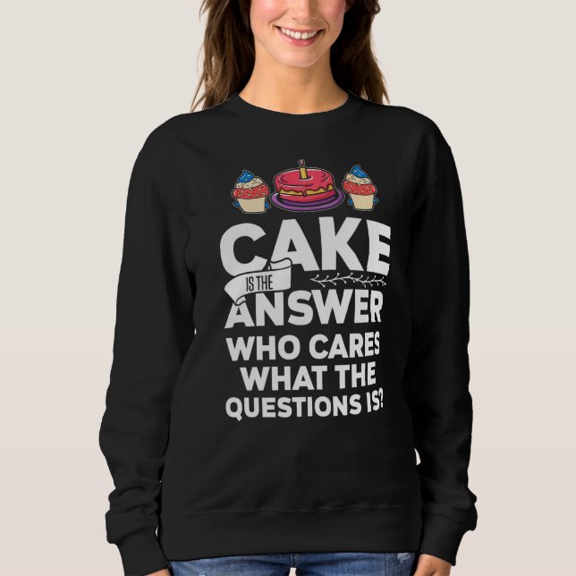 Camiseta Bolo É A Resposta Que Se Preocupa Com A Questão (Frente)