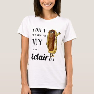 Camiseta Bolo engraçado dizendo