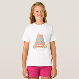 Camiseta Bolo Fofo e Cupcakes