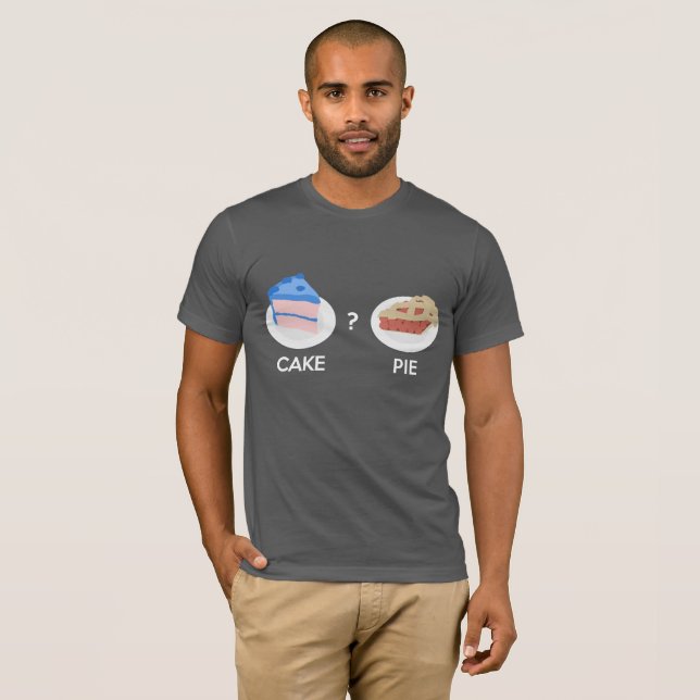 Camiseta Bolo ou torta (Frente Completa)