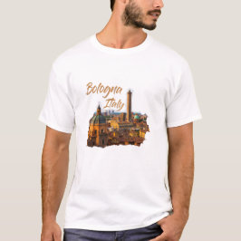 Camiseta Bolonha Itália: Centro Histórico