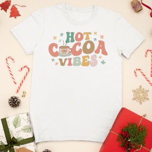Camiseta Bolor de Cacau Quente Víbias Festivas Inverno