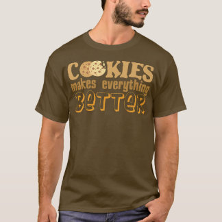 Camiseta Bolos Tornam Tudo Melhor Bolos Assados Confeiteiro