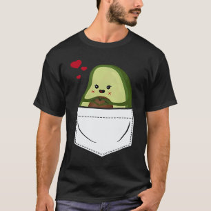 Camiseta Bolsa de Abacate Comendo Abacate Fruta Vegana