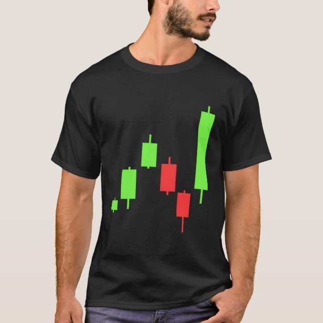 Camiseta Bolsa De Dias De Bolsa De Valores Para Comerciante (Frente)