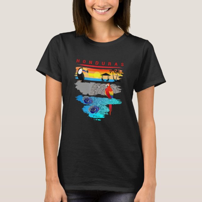 Camiseta Bolsa De Empleos Honduras 1 (Frente)