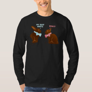 Camiseta Bolsa de Páscoa coalhada Engraçada Ensinar Meu Bum