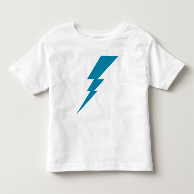 Camiseta Bolsa de raios Flash Azul (Frente)