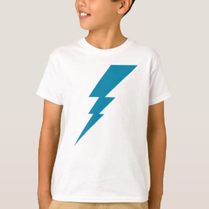 Camiseta Bolsa de raios Flash Azul