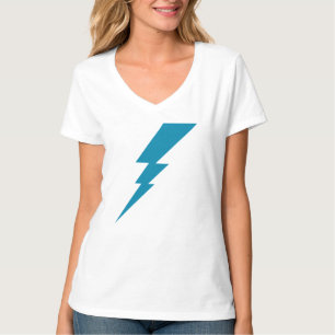 Camiseta Bolsa de raios Flash Azul