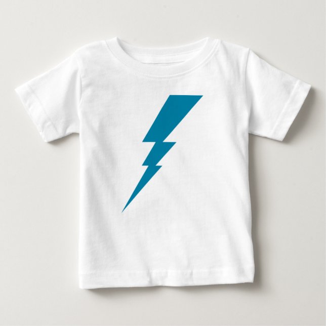 Camiseta Bolsa de raios Flash Azul (Frente)