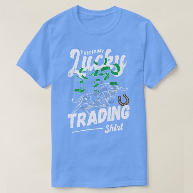 Camiseta Bolsa de sorte, Bolsa de Valores e Prêmio (Frente do Design)