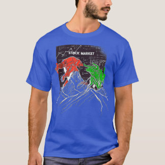 Camiseta Bolsa de Valores Bull vs Bear — comerciante Motive
