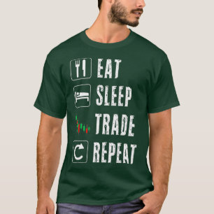 Camiseta Bolsa de Valores - Dia de Negociação - Opções