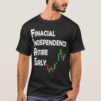 Camiseta Bolsa de Valores - Movimento de FOGO do Investidor
