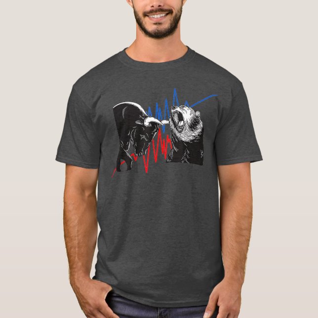 Camiseta Bolsa de Valores Opções do Comerciante no Dia da N (Frente)