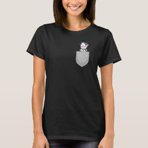 Camiseta Bolsa do Peito Bovino Vaca