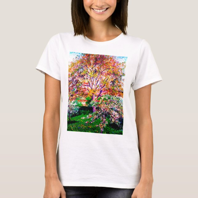 Camiseta Bolsa E Maçã Em Bloom Camille Pissarro (Frente)