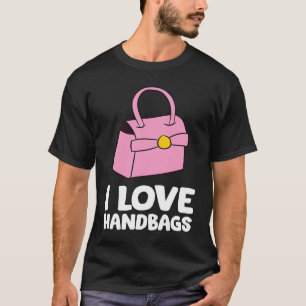 Camiseta Bolsa Eu adoro bolsas