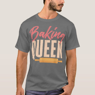 Camiseta Bolsa Rainha Baker Profissão Patelaria Lover T-Shi