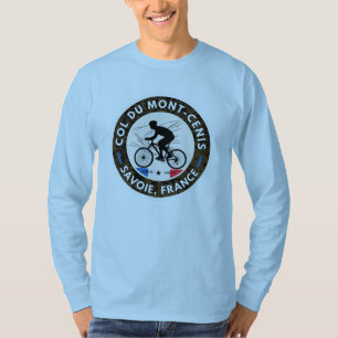 Camiseta Bolsas de bicicleta alpina do Maciço do Mont Cenis