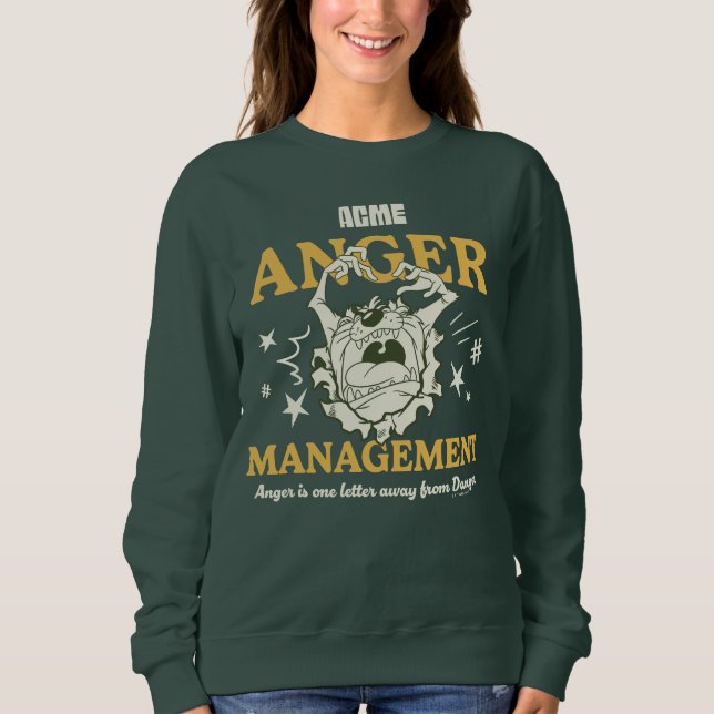 Camiseta BOLSAS DE CARRO™ |TAZ™ ACME Anger Management (Frente)
