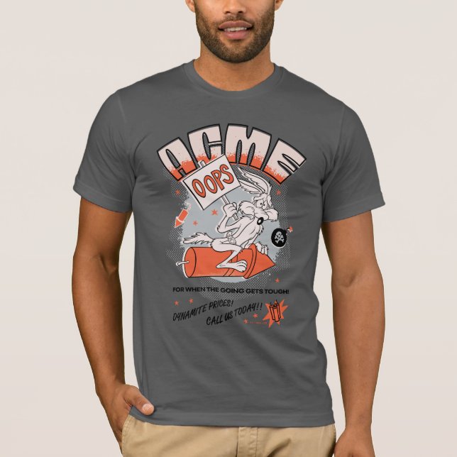 Camiseta BOLSAS DE CARRO™ | WILE E. COYOTE™ ACME Dynamite (Frente)