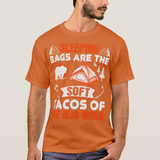 Camiseta Bolsas De Dormir São Tacos De Urso