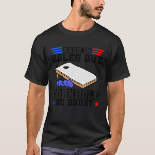 Camiseta Bolsas Em Buracos Fora Cornualha Sem Dúvida