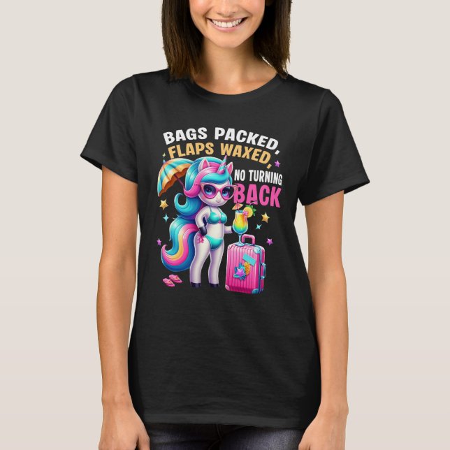 Camiseta Bolsas embaladas com molho sem retornar o embaraço (Frente)