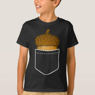 Camiseta Bolso Acorn - Loucos De Oak Querem Plantas Naturai