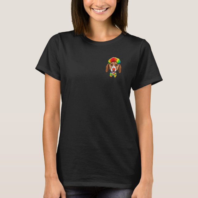 Camiseta Bolso de Cães de Foxhound Americano (Frente)