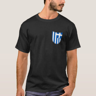Camiseta Bolso de Grécia de Bandeira Grego