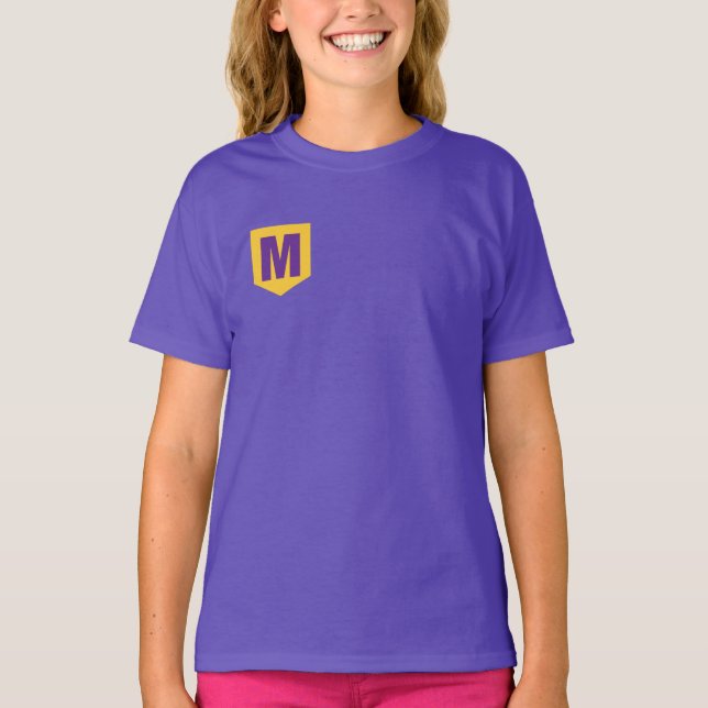 Camiseta Bolso de Logotipo do Meekah M (Frente)