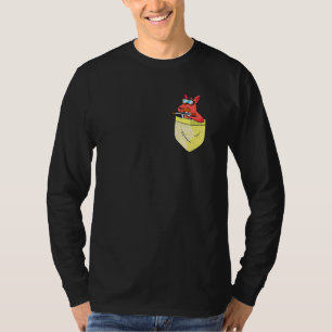 Camiseta Bolso de Mama Engraçado Kangaroo Paintball