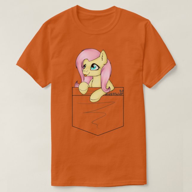 Camiseta Bolso Fluttershy (Frente do Design)