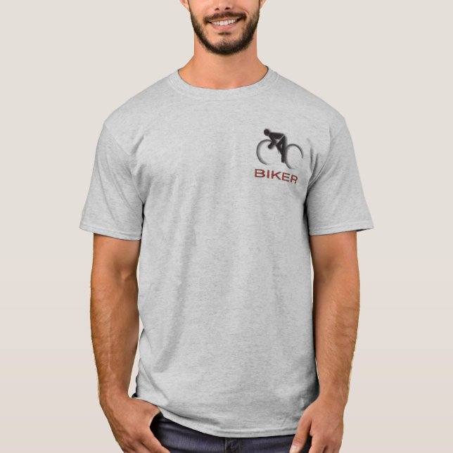 Camiseta Bolso t do motociclista (Frente)