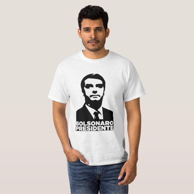Camiseta Bolsonaro Presidente (Frente Completa)