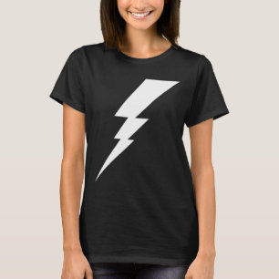 Camiseta Bolt de Relâmpago White Flash