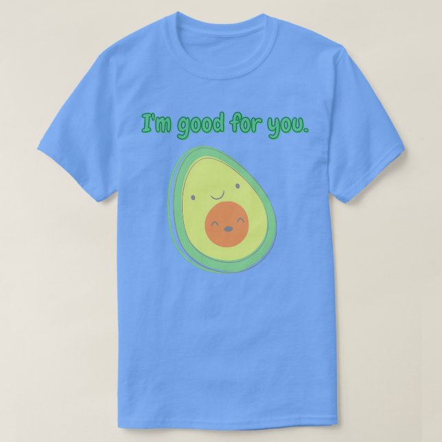 Camiseta Bom Avocado (Frente do Design)