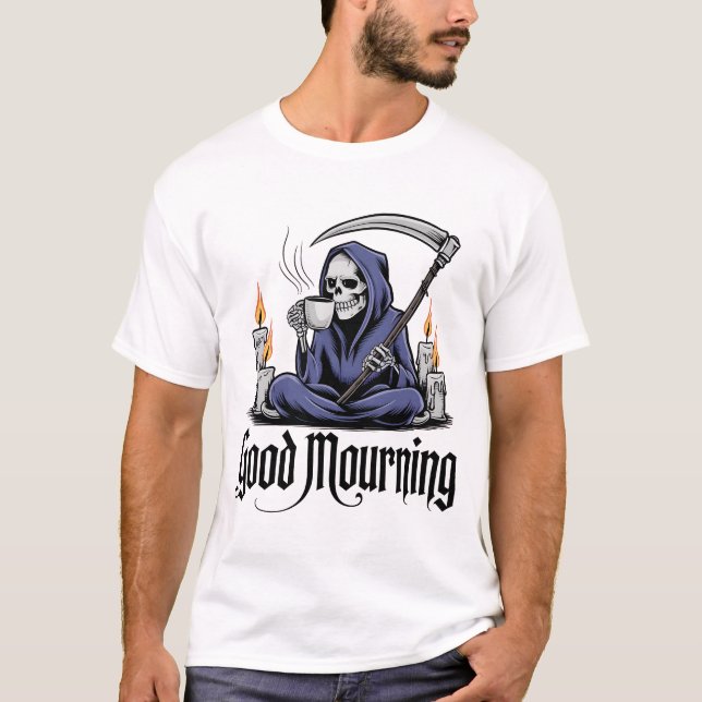 CAMISETA BOM CAFÉ DE MANHÃ (Frente)