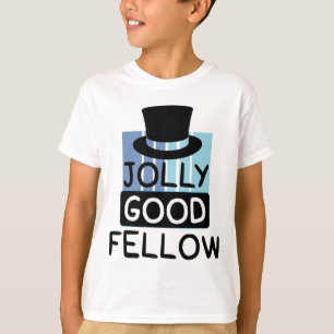 Camiseta Bom companheiro alegre com máscaras do azul