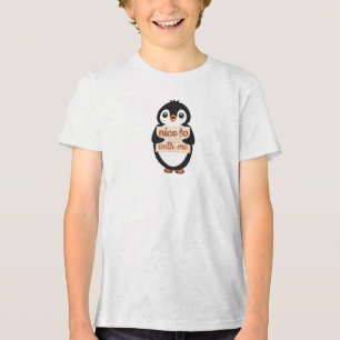 Camiseta Bom conhecer-se comigo - Assinatura do Pinguim