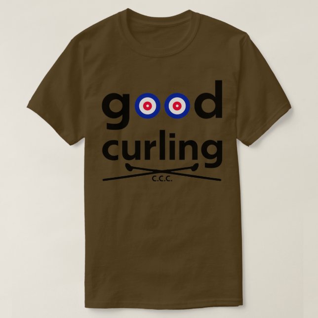 Camiseta Bom Curling 3 (Frente do Design)