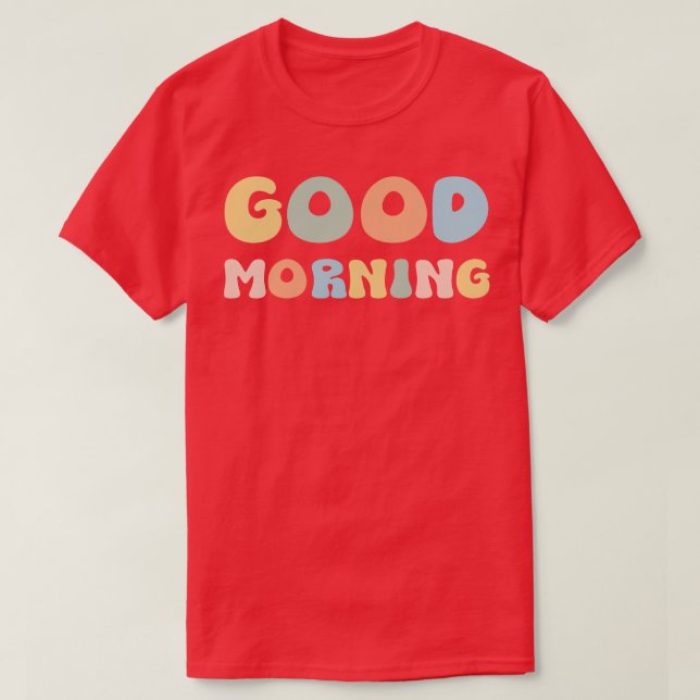 Camiseta Bom dia (Frente do Design)