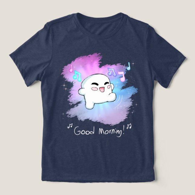 Camiseta Bom Dia! (Design frontal)