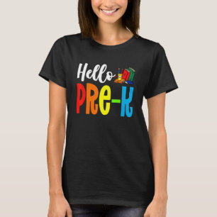 Camiseta Bom Dia, Antes Do K, De Volta À Escola No Primeiro
