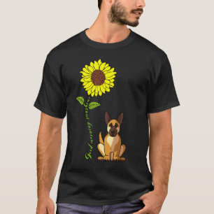 Camiseta Bom Dia Cachorro Pastor Alemão Sunshine