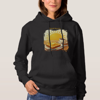 Camiseta Bom Dia Café & Torradas — Gráfico do Nascer do Sol